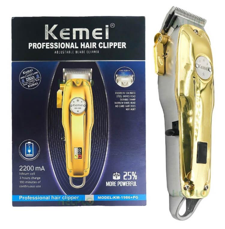 Maquina de cortar cabelo Profissional Kemei 127/220v - AF Tech Store Ltda Me