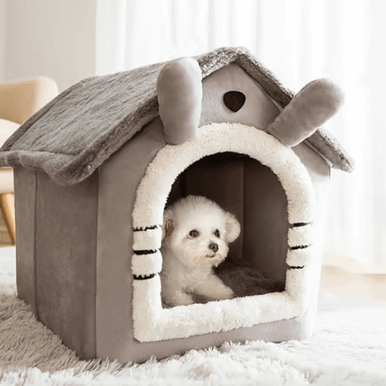 Cama com caminha pet para cachorros ou gatos Pet Bed House. - AF Tech Store Ltda Me