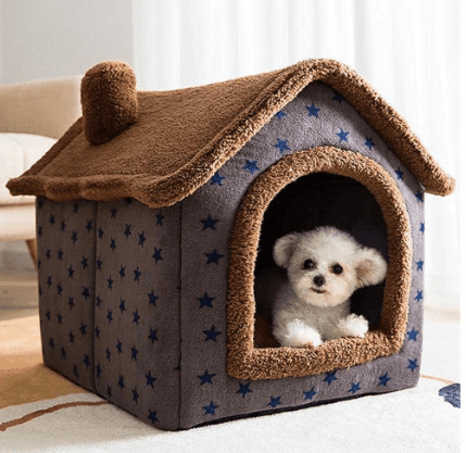 Cama com caminha pet para cachorros ou gatos Pet Bed House. - AF Tech Store Ltda Me