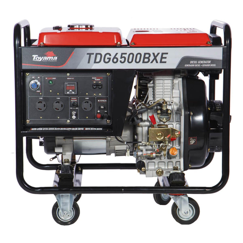 Grupo Gerador Diesel Toyama TDG6500BXE 127/220v - Partida Eletrica - AF Tech Store Ltda Me
