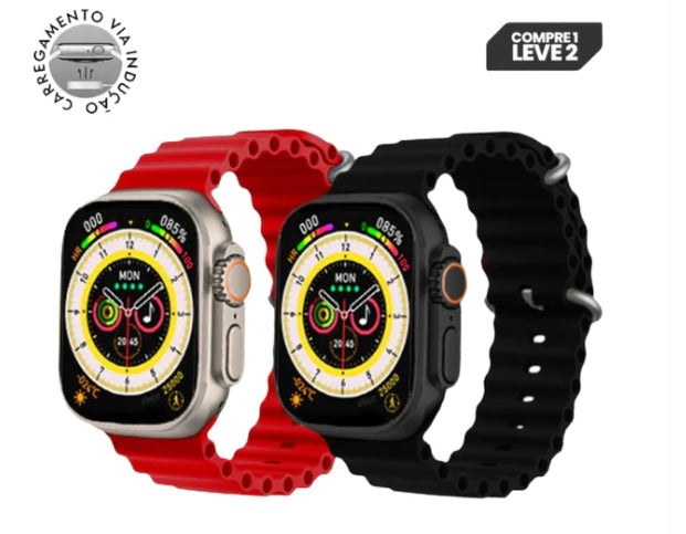 PROMOÇÃO: Compre 1 e leve 2:  Smartwatch IWO 16 Serie 8 Ultra